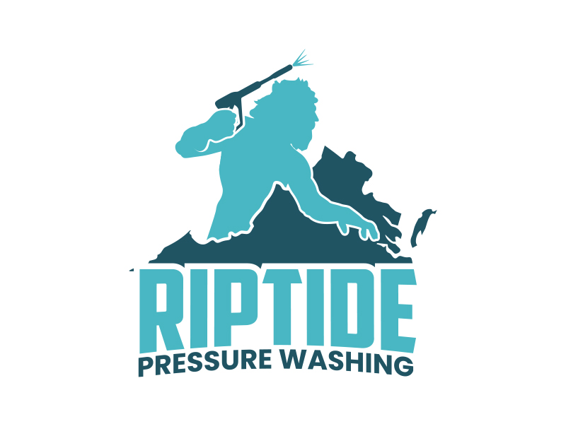 Riptide Pressure Washing logo design by MarkindDesign