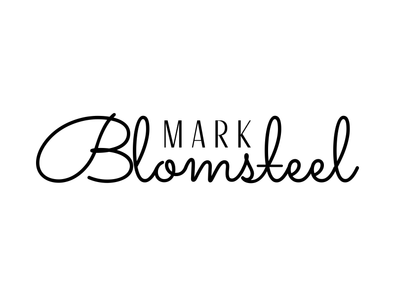 Mark Blomsteel logo design by cikiyunn