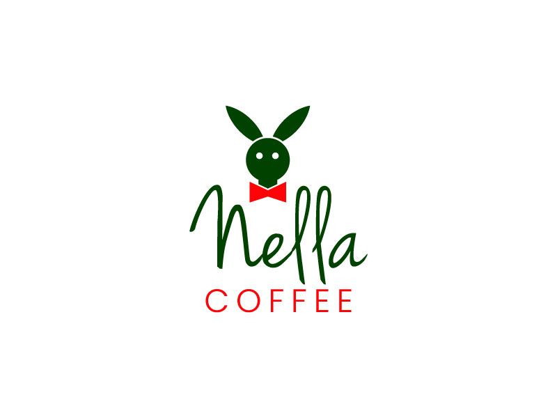 Nella Coffee logo design by aryamaity