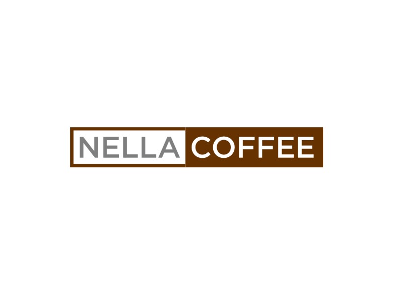 Nella Coffee logo design by Artomoro