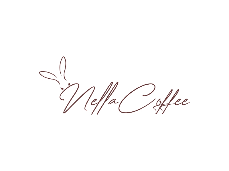 Nella Coffee logo design by stark