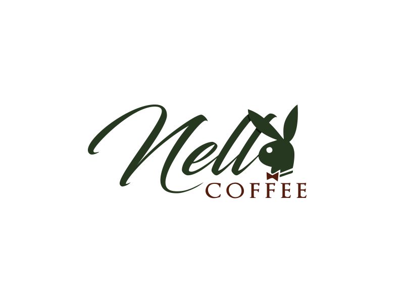 Nella Coffee logo design by bismillah