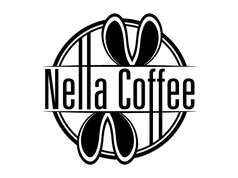 Nella Coffee logo design by Timmy Nguyen