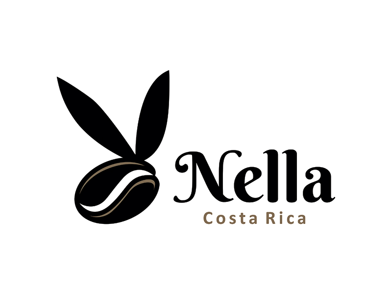 Nella Coffee logo design by gitzart