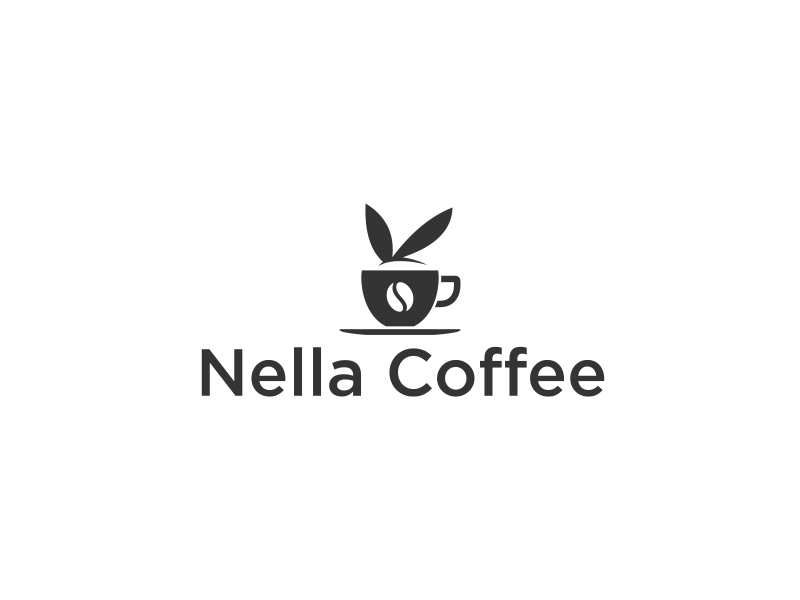 Nella Coffee logo design by scolessi