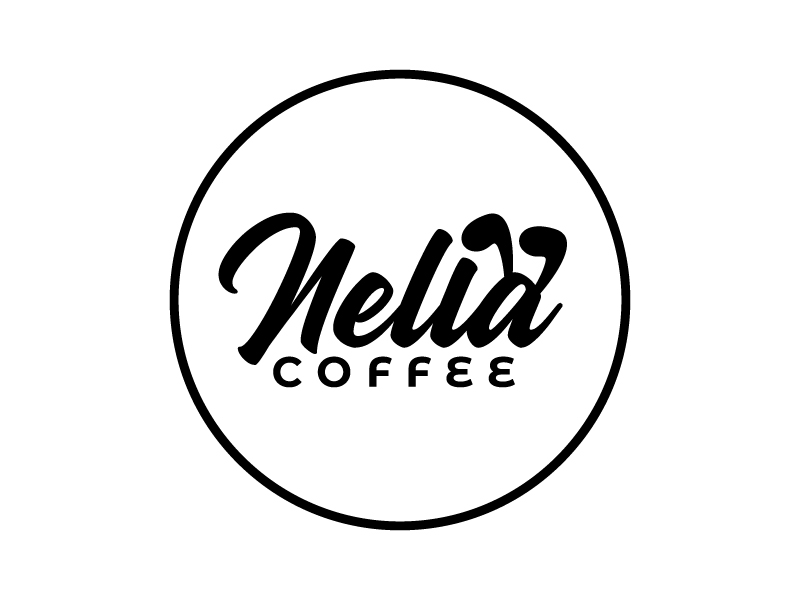 Nella Coffee logo design by azimifakimi