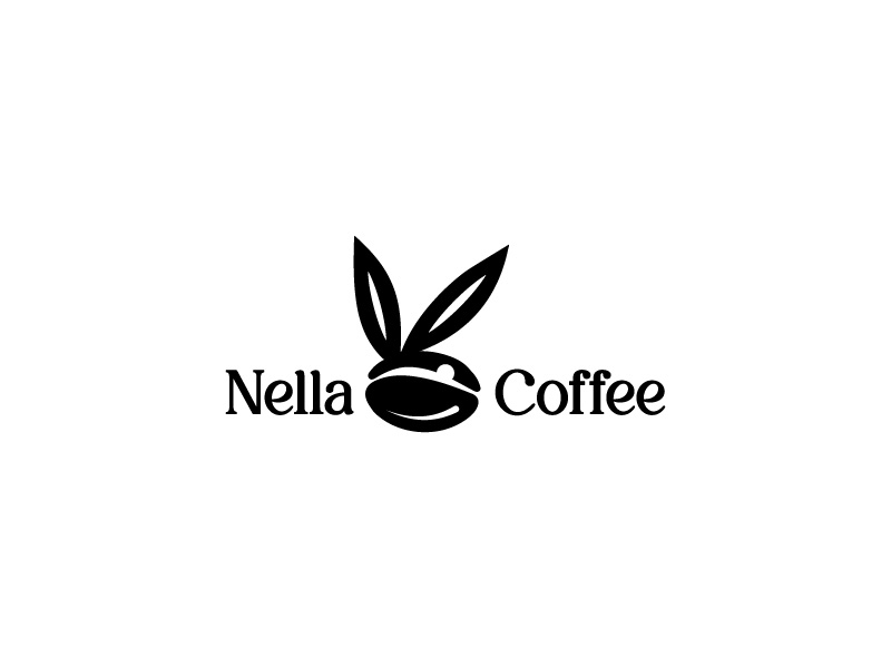 Nella Coffee logo design by CreativeKiller