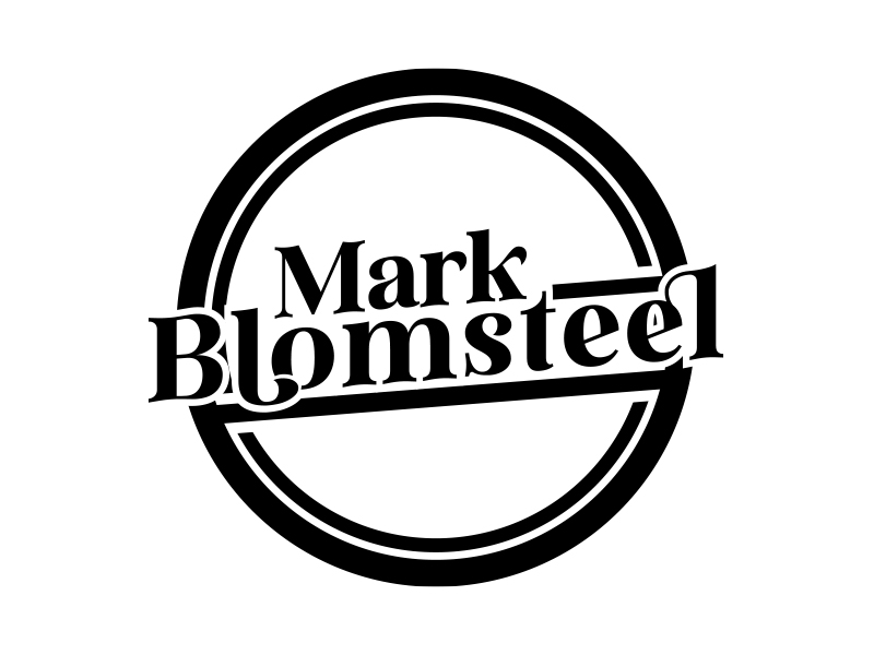 Mark Blomsteel logo design by MarkindDesign
