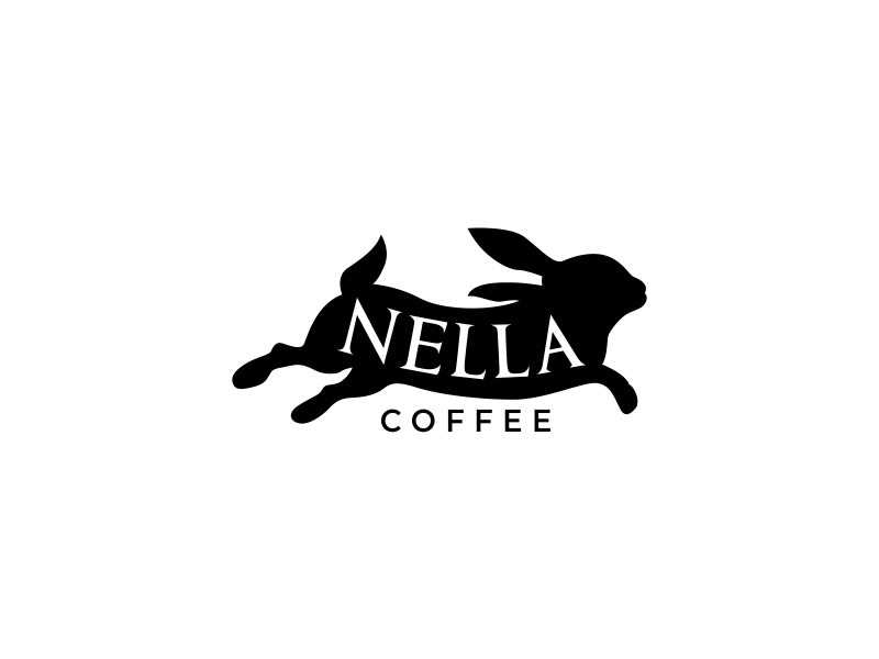 Nella Coffee logo design by yoppunx