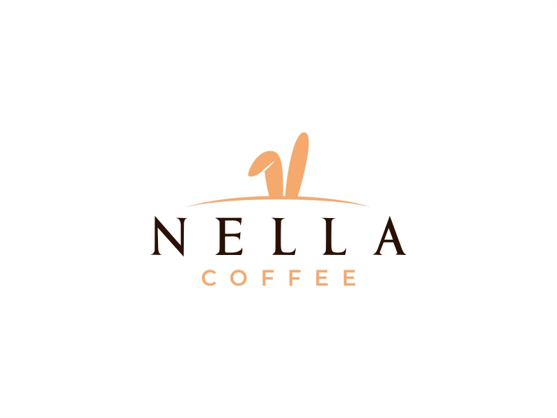 Nella Coffee logo design by yoppunx