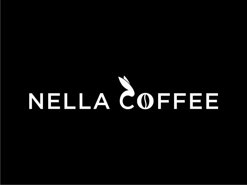 Nella Coffee logo design by sabyan