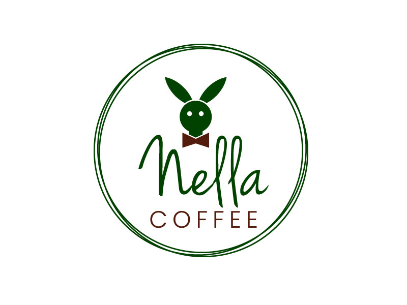 Nella Coffee logo design by aryamaity