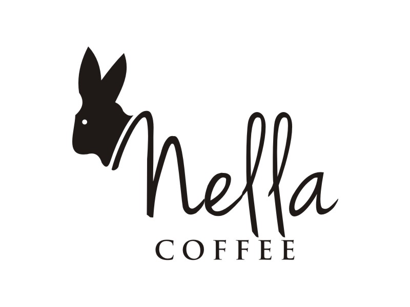 Nella Coffee logo design by rief