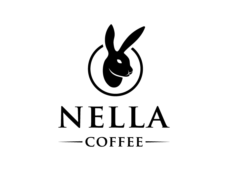 Nella Coffee logo design by Fear