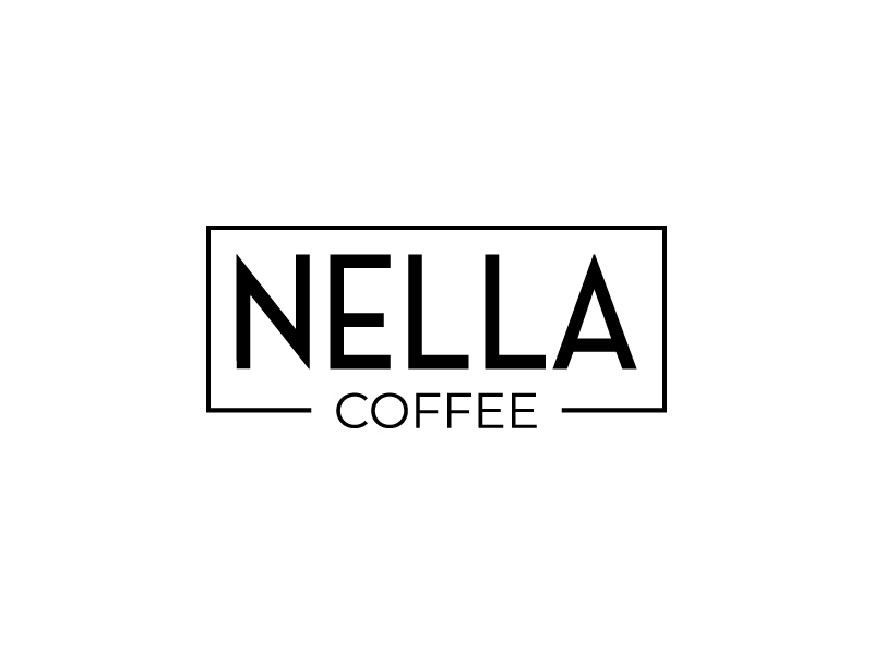 Nella Coffee logo design by Fear