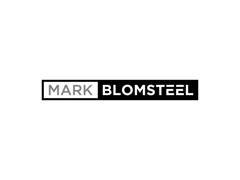 Mark Blomsteel logo design by Humhum
