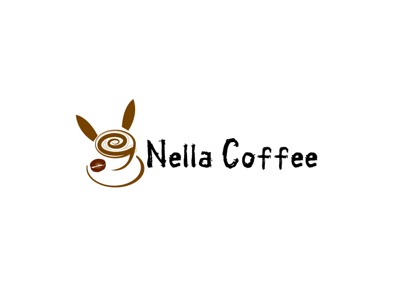 Nella Coffee logo design by webmall