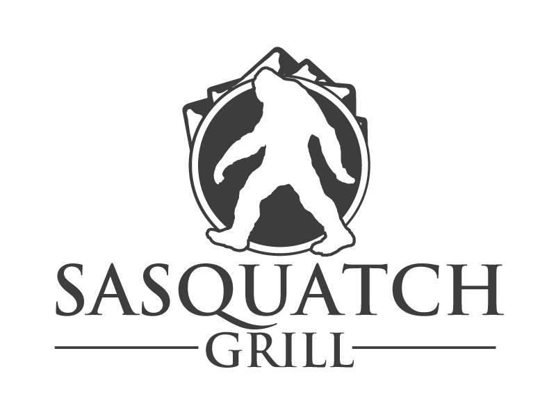 Sasquatch Grill logo design by ElonStark