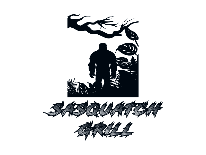 Sasquatch Grill logo design by Latif