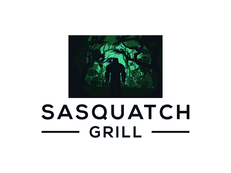 Sasquatch Grill logo design by Latif