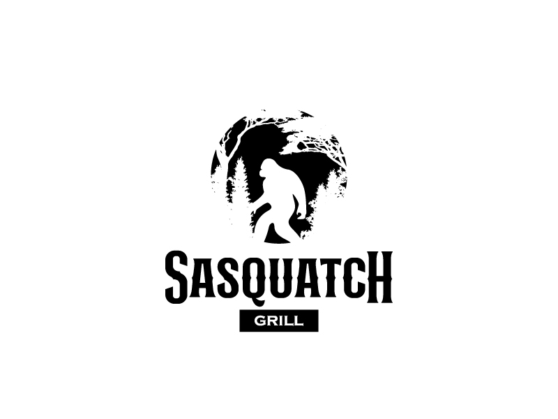 Sasquatch Grill logo design by zakdesign700