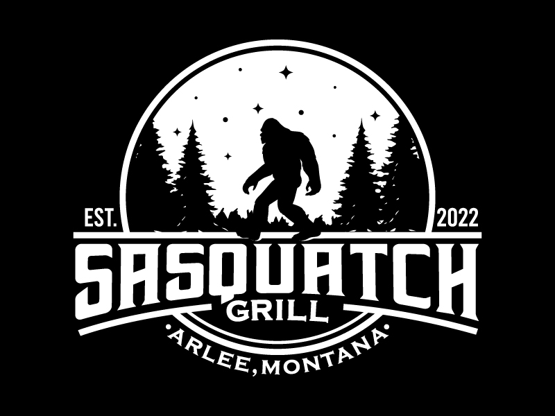 Sasquatch Grill logo design by dasigns