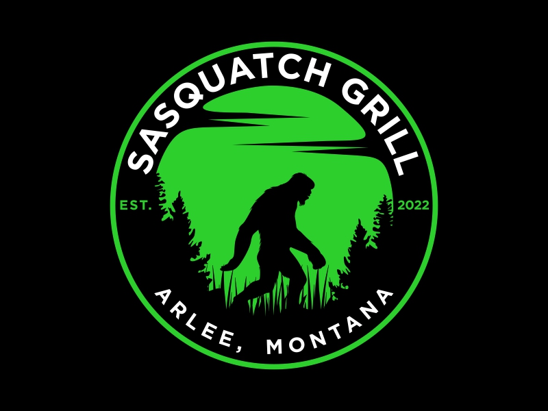 Sasquatch Grill logo design by qqdesigns