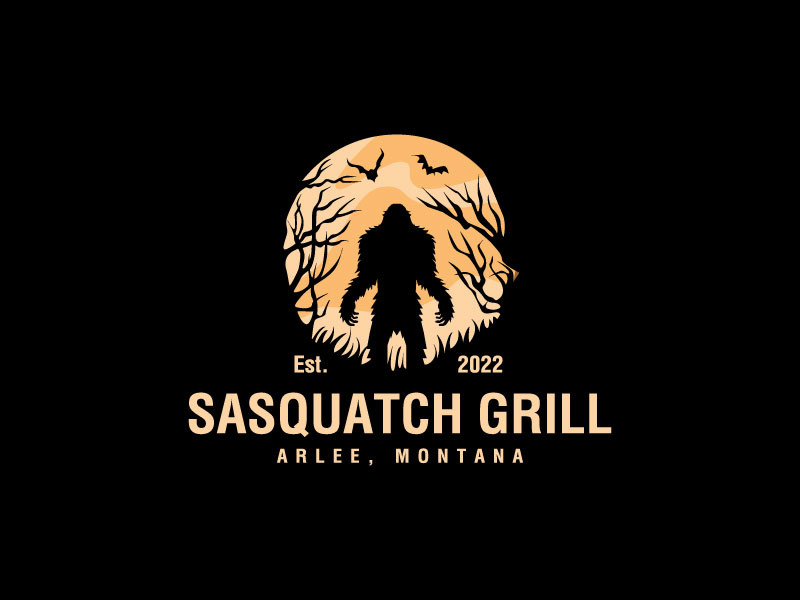 Sasquatch Grill logo design by ansh