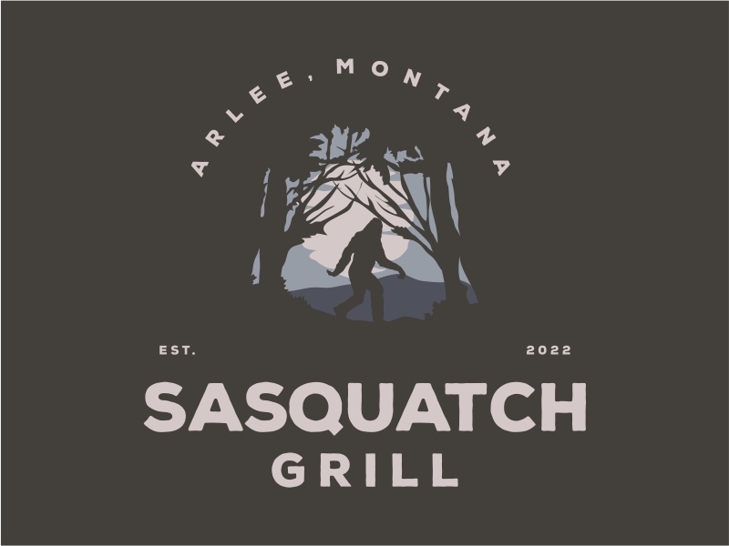 Sasquatch Grill logo design by Alfatih05