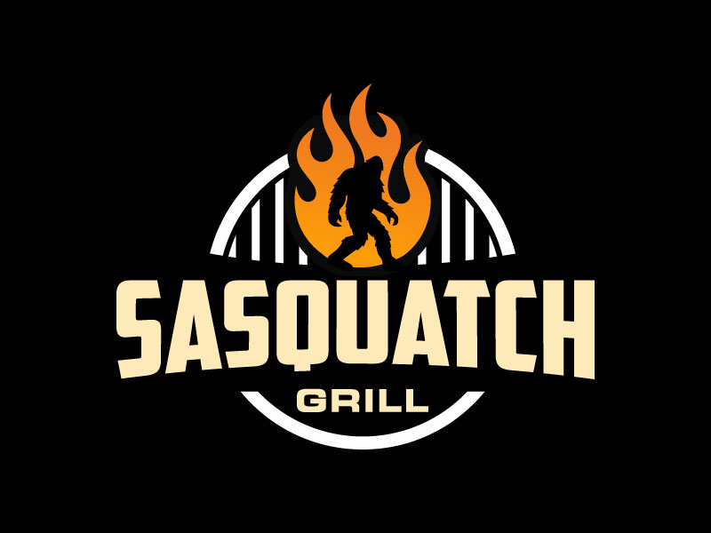 Sasquatch Grill logo design by Dini Adistian