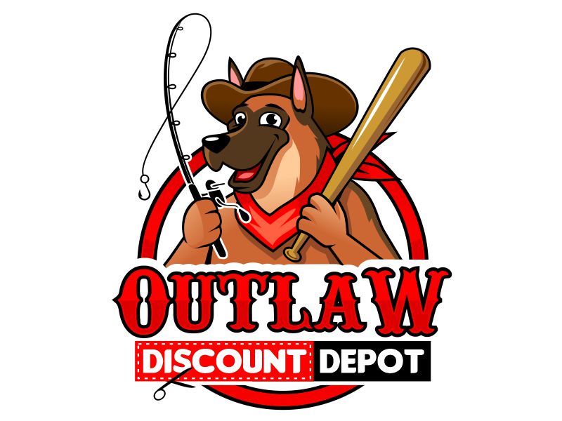 Outlaw Discount Depot logo design by haze