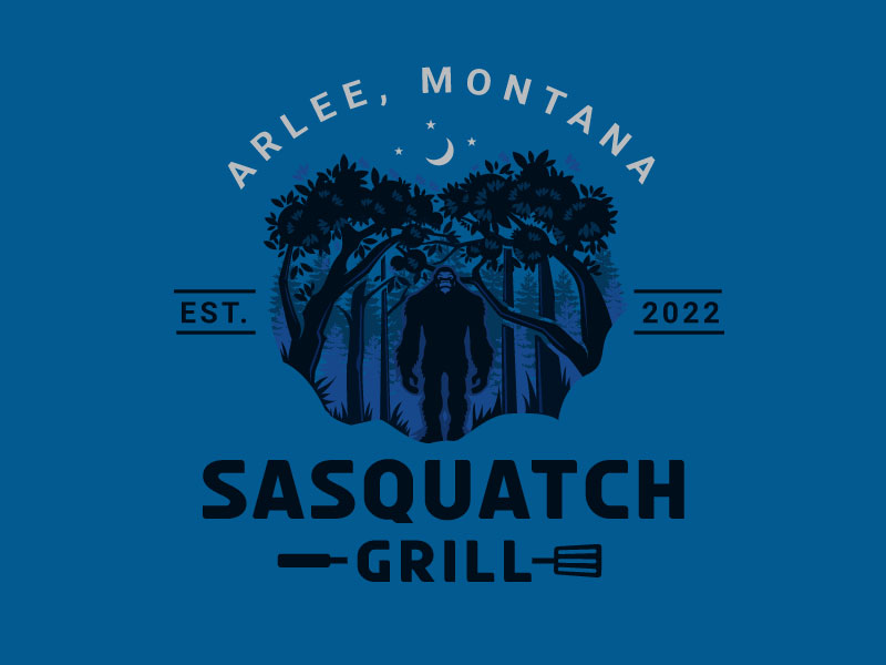 Sasquatch Grill logo design by Conception