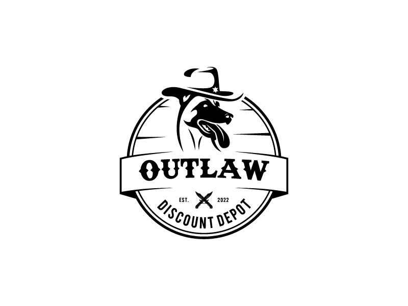 Outlaw Discount Depot logo design by mikha01