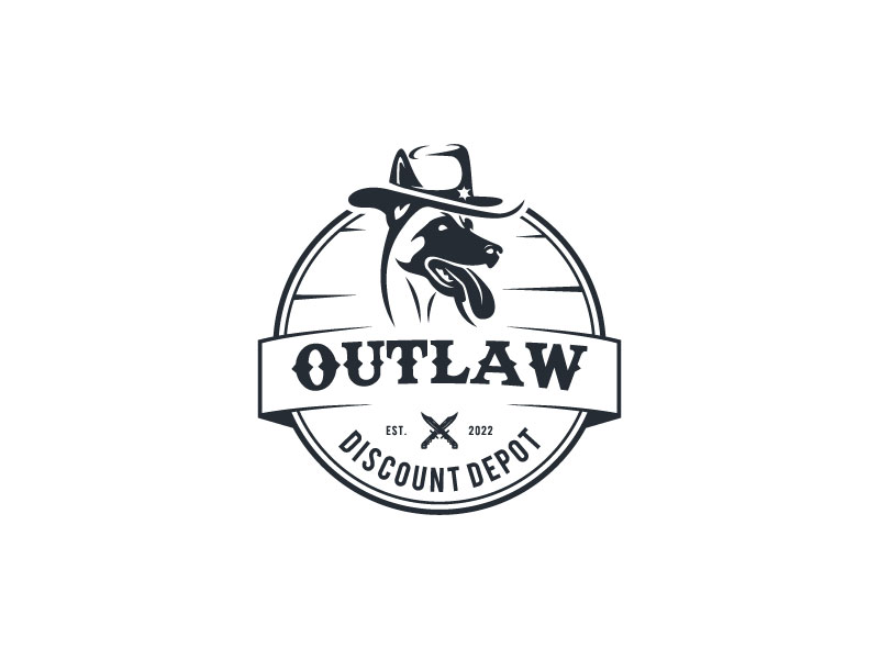 Outlaw Discount Depot logo design by mikha01
