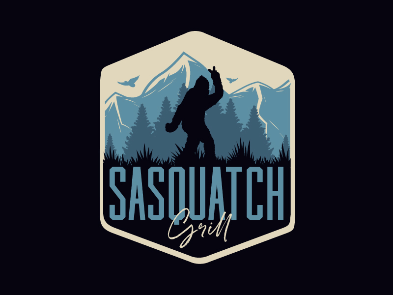 Sasquatch Grill logo design by Sami Ur Rab