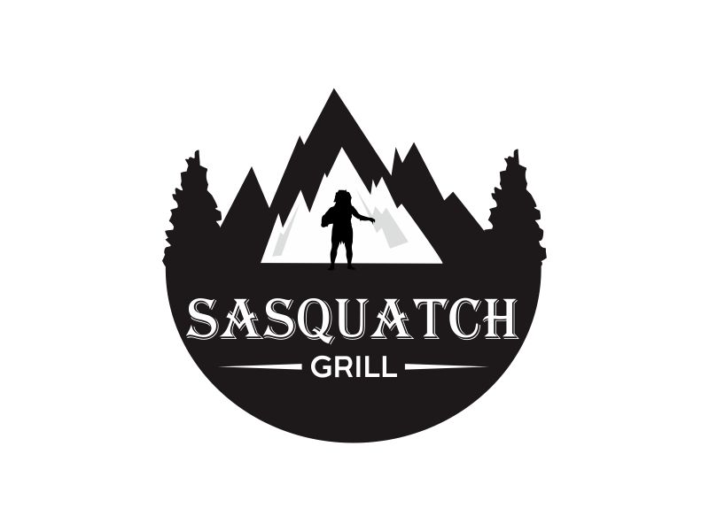 Sasquatch Grill logo design by Greenlight