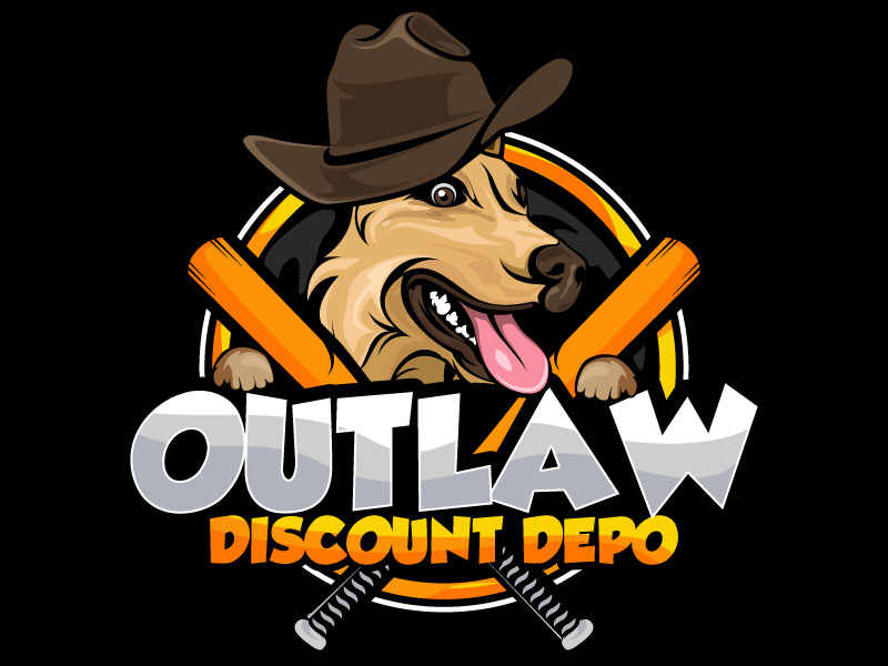 Outlaw Discount Depot logo design by Suvendu
