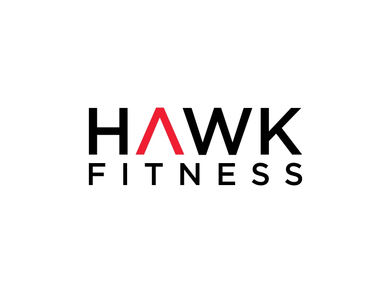 Hawk Fitness logo design by Amne Sea