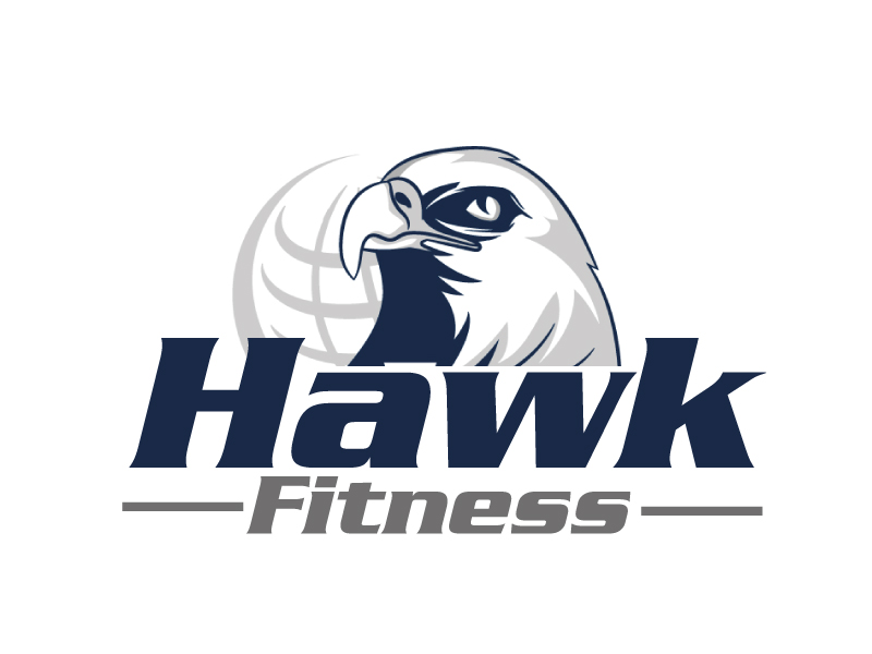 Hawk Fitness logo design by ElonStark