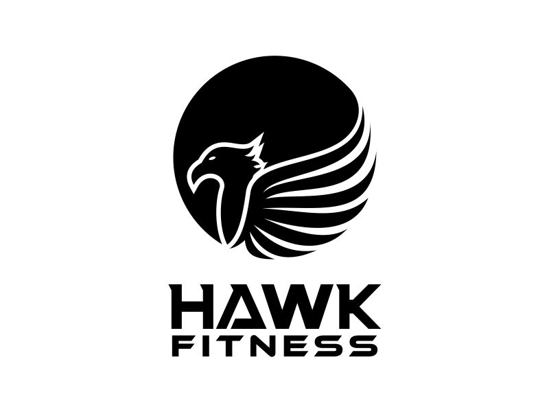 Hawk Fitness logo design by nusa