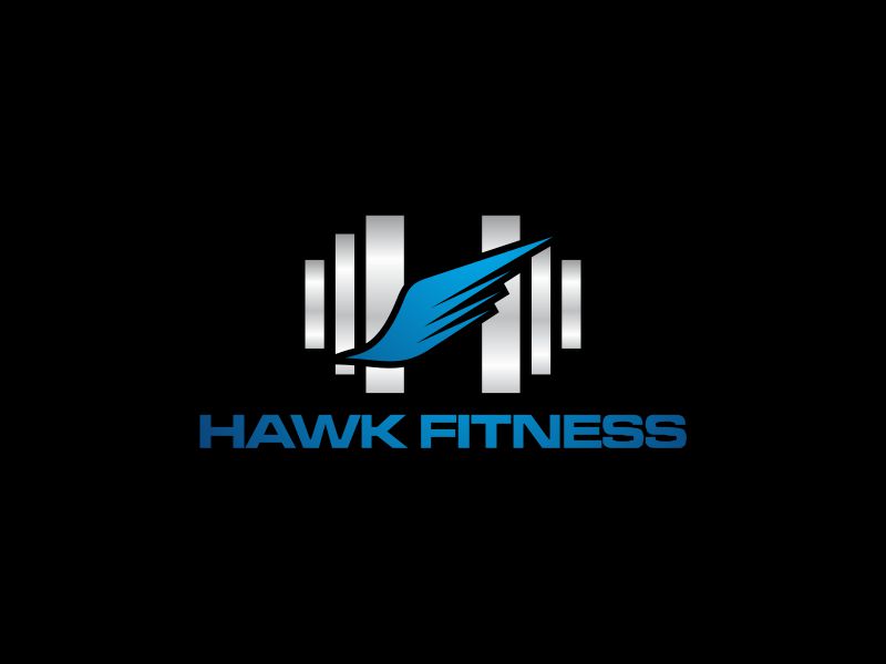 Hawk Fitness logo design by hopee