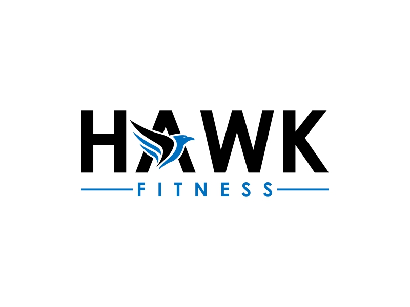 Hawk Fitness logo design by luckyprasetyo