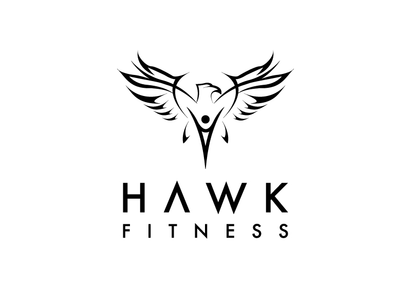 Hawk Fitness logo design by PRN123