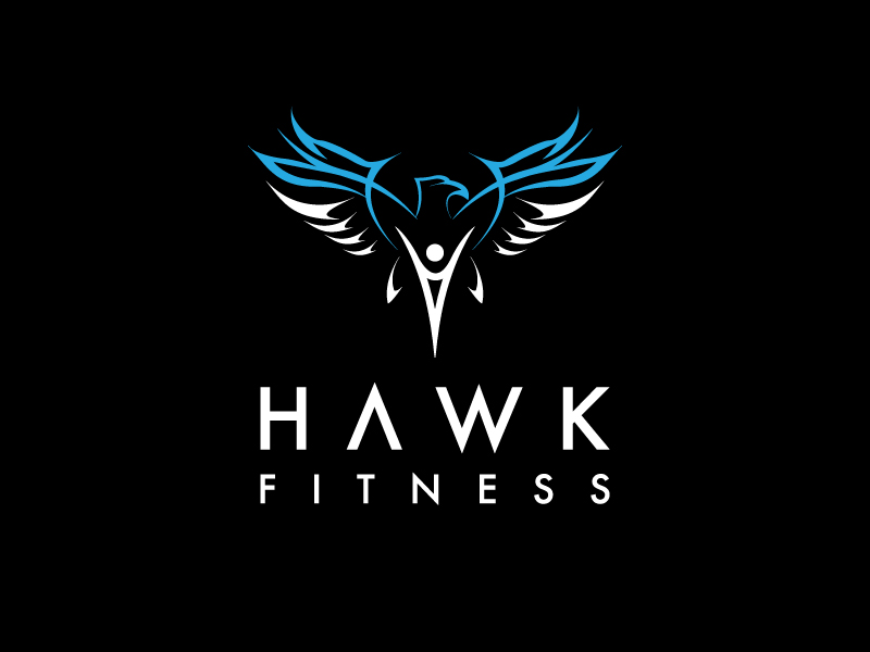 Hawk Fitness logo design by PRN123
