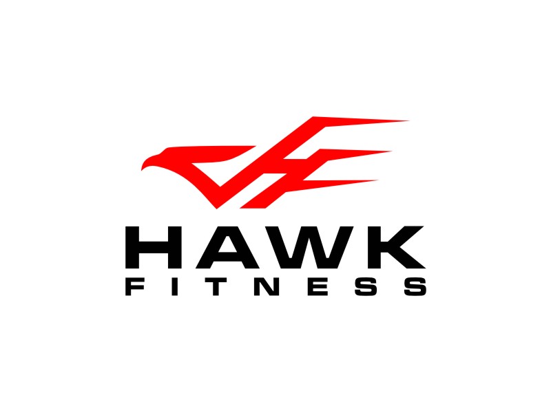 Hawk Fitness logo design by Nenen