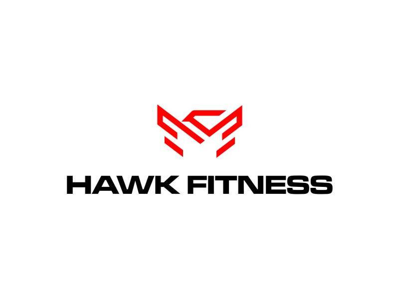 Hawk Fitness logo design by Nenen