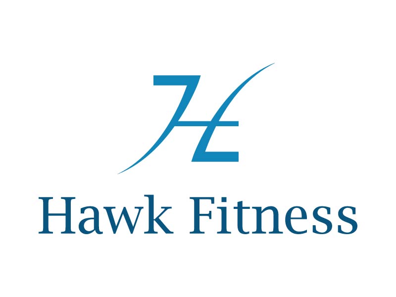 Hawk Fitness logo design by Haroun