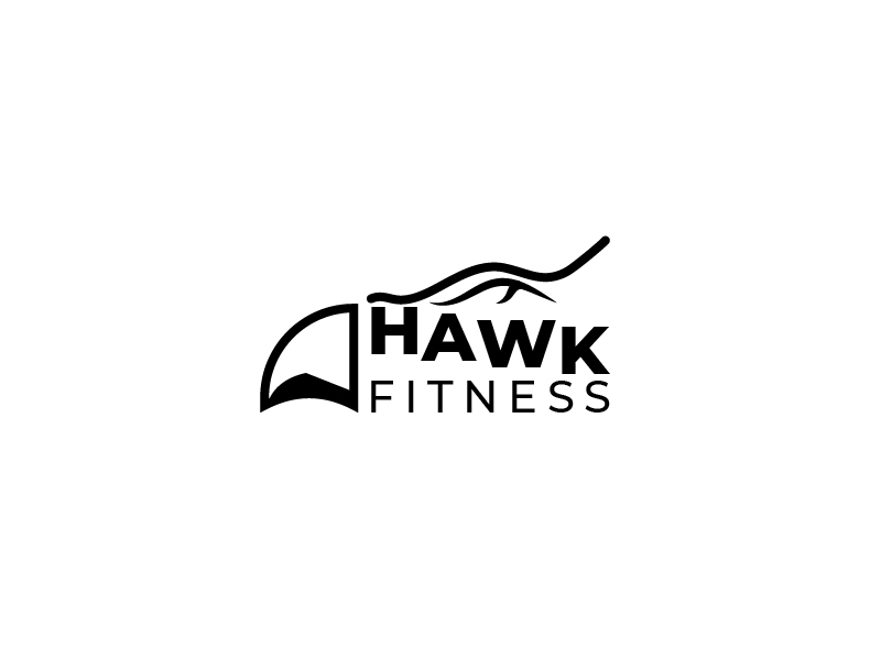 Hawk Fitness logo design by chamara