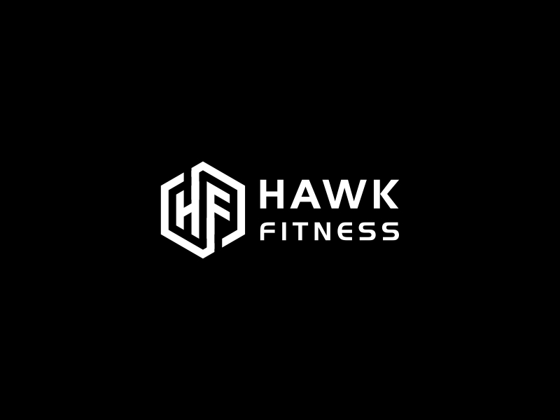 Hawk Fitness logo design by vuunex