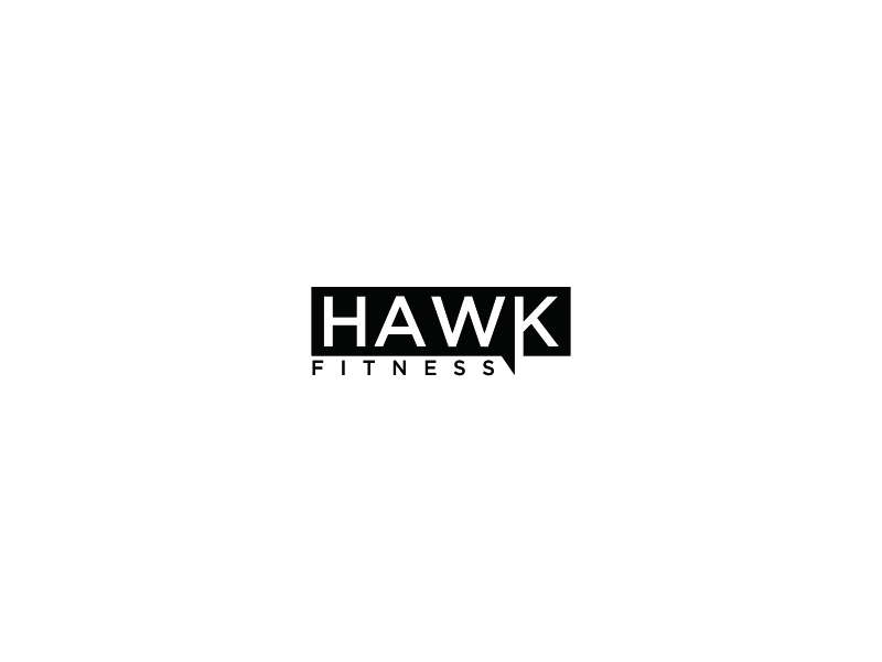 Hawk Fitness logo design by afra_art
